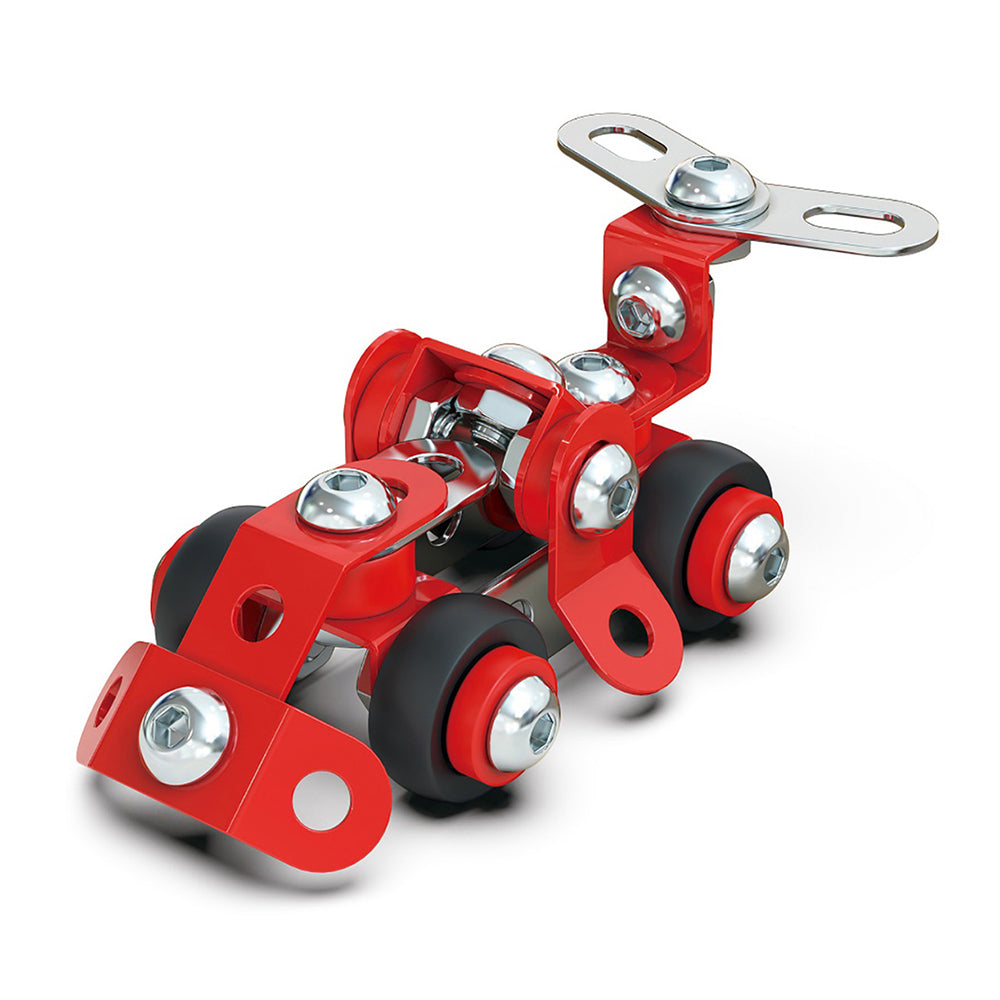 2x 57pc Construct IT Constructables DIY Race Car Toy Set w/ Tools Kids 6y+ Red