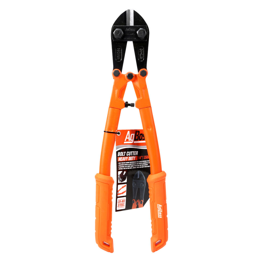 AgBoss Easy To Use Compact Bolt Cutter 350mm Orange and Black