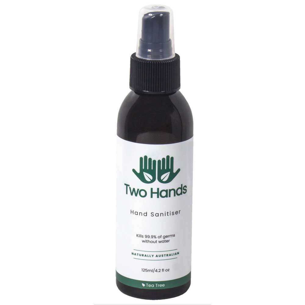 8PK Two Hands 125ml Hand Sanitiser Mist Spray