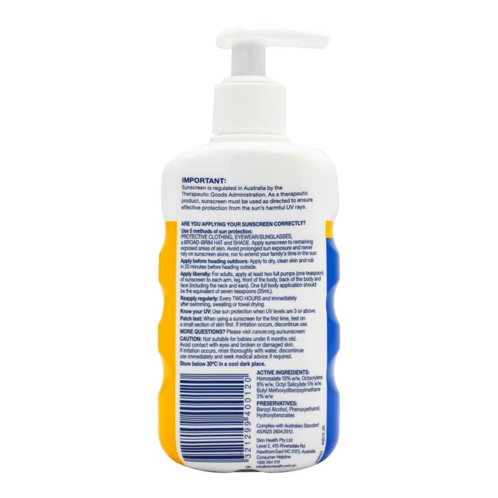 2PK Cancer Council 200ml Ultra Sunscreen SPF50+ Body Lotion
