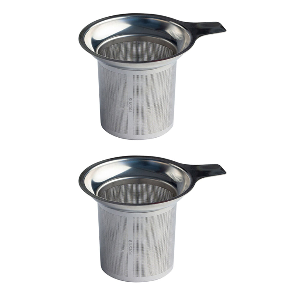 2PK Cuisena 9cm Stainless Steel Deluxe Tea Infuser/Strainer Diffuser