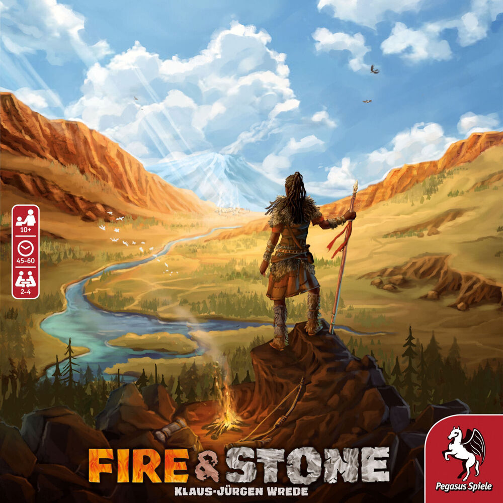 Pegasus Spiele Fire & Stone Kids/Family Board Game 10y+