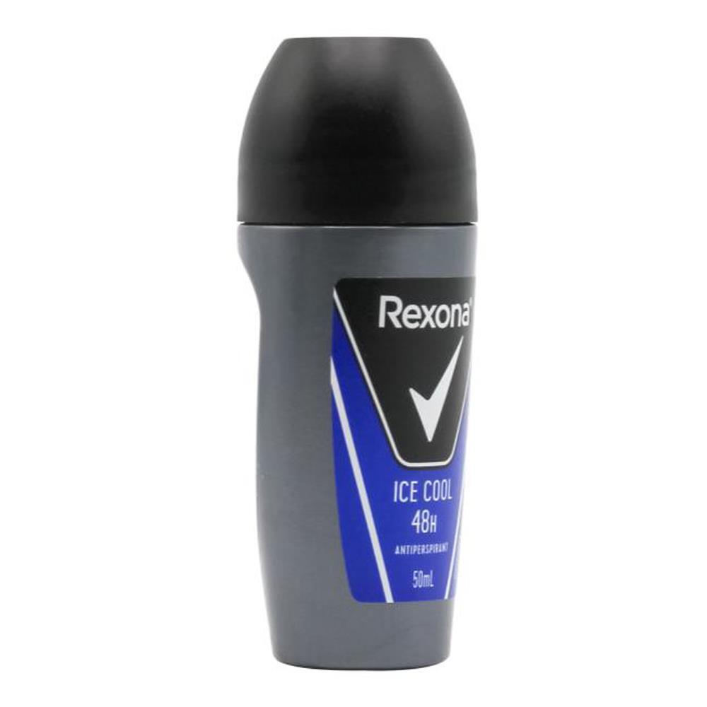 12PK Rexona 50ml Antiperspirant Mens Roll On 48h Deodorant Ice Cool