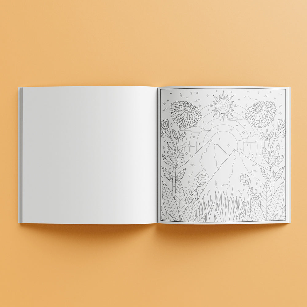 3PK Art Maker Sunlight Shimmer Colouring Activity Book Adult