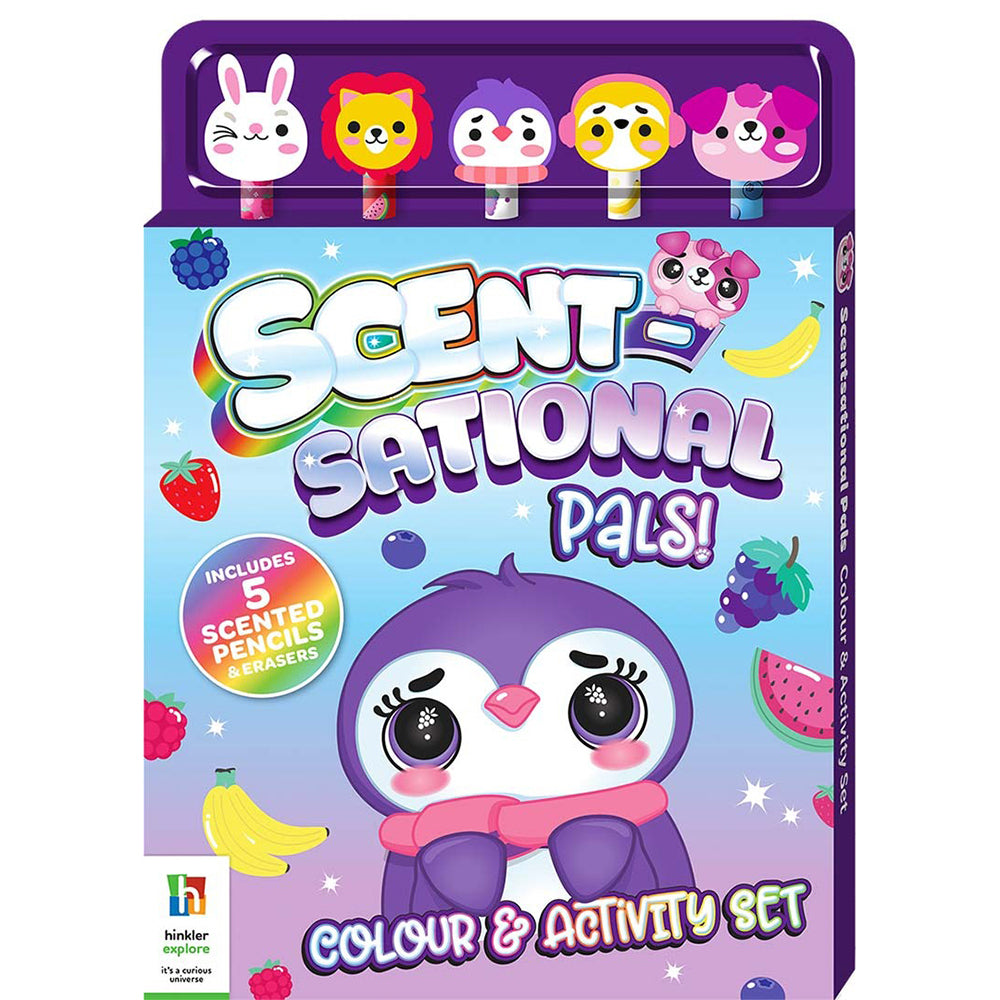 3x Kaleidoscope Scentsational Pals Colour & Activity Book 3y+