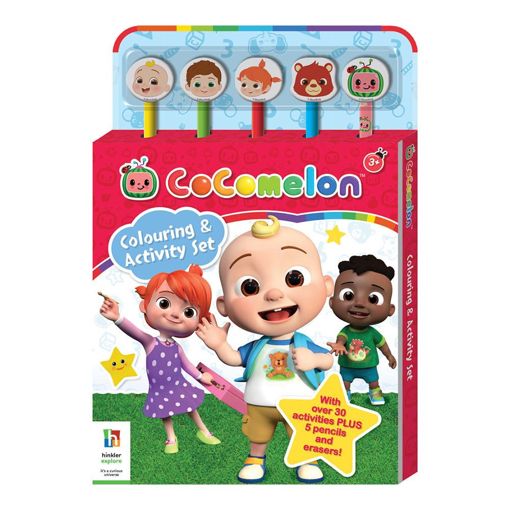 2PK Kaleidoscope Cocomelon Colouring & Activity Set Kids 3y+