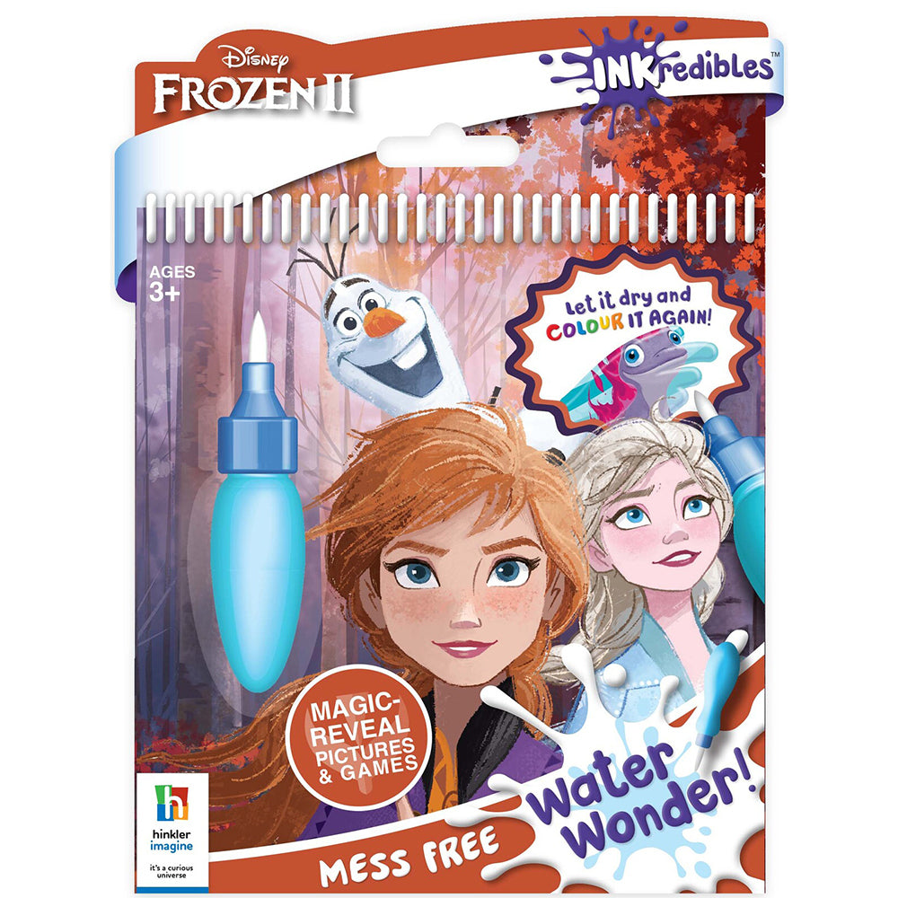 3x Inkredibles Frozen 2 Water Wonder Colouring Activity Kit 3y+