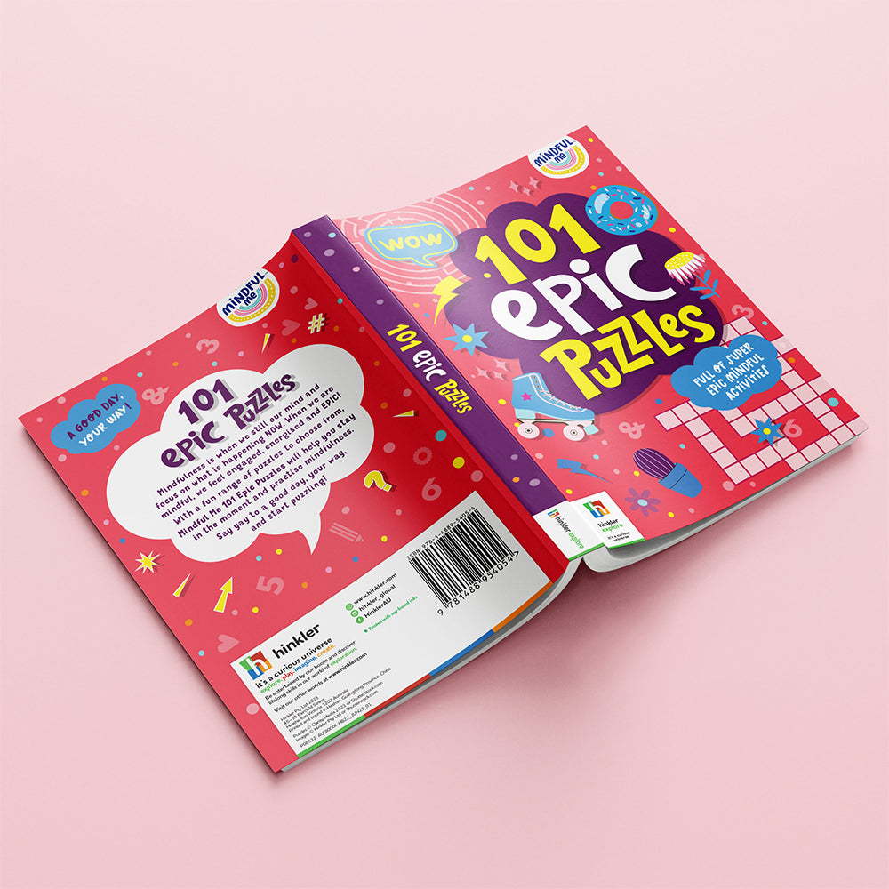 4x Elevate Mindful Me Epic Puzzles Childrens Puzzle Book 6y+