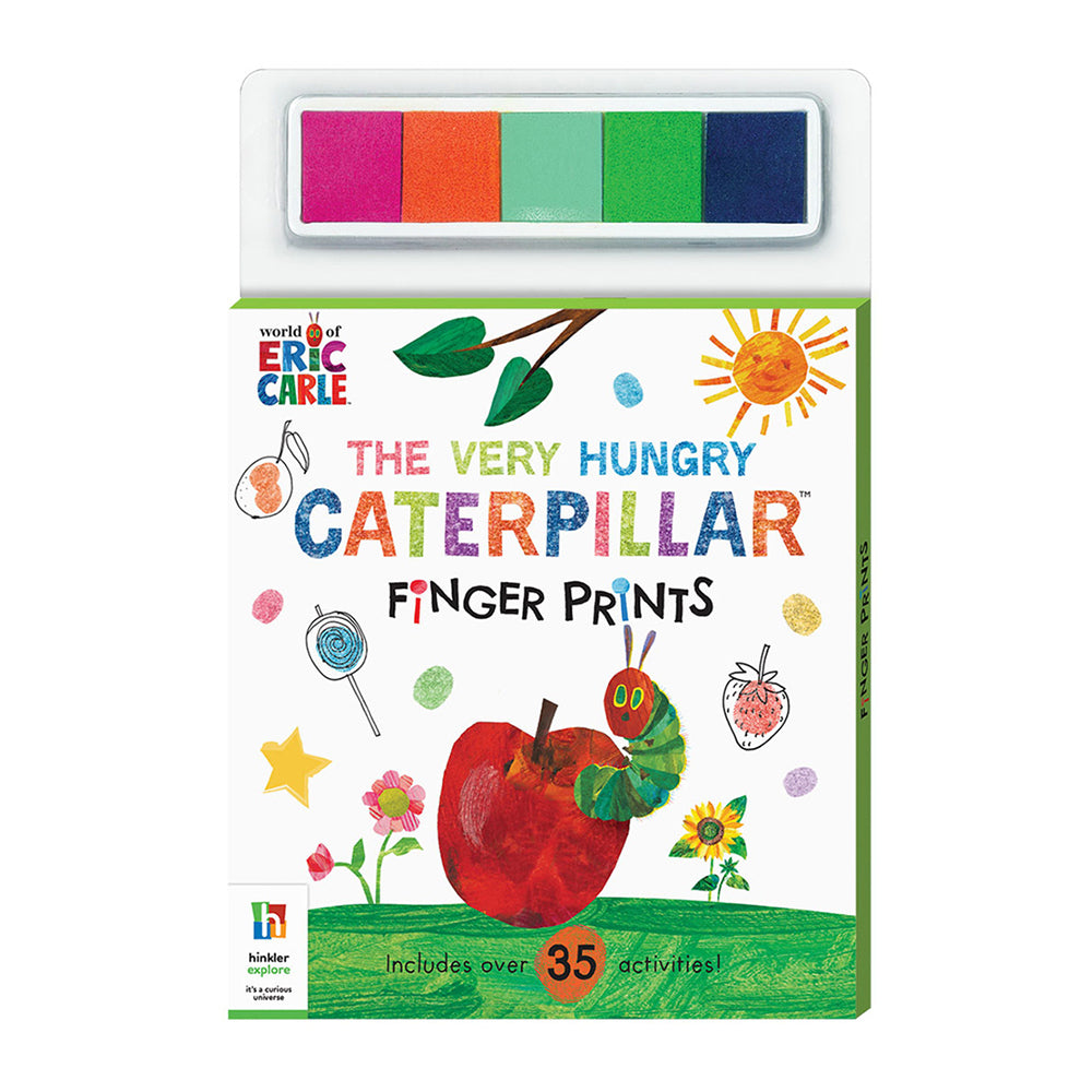 3PK Kaleidoscope The Very Hungry Caterpillar Finger Prints Pad Kids 3-6y