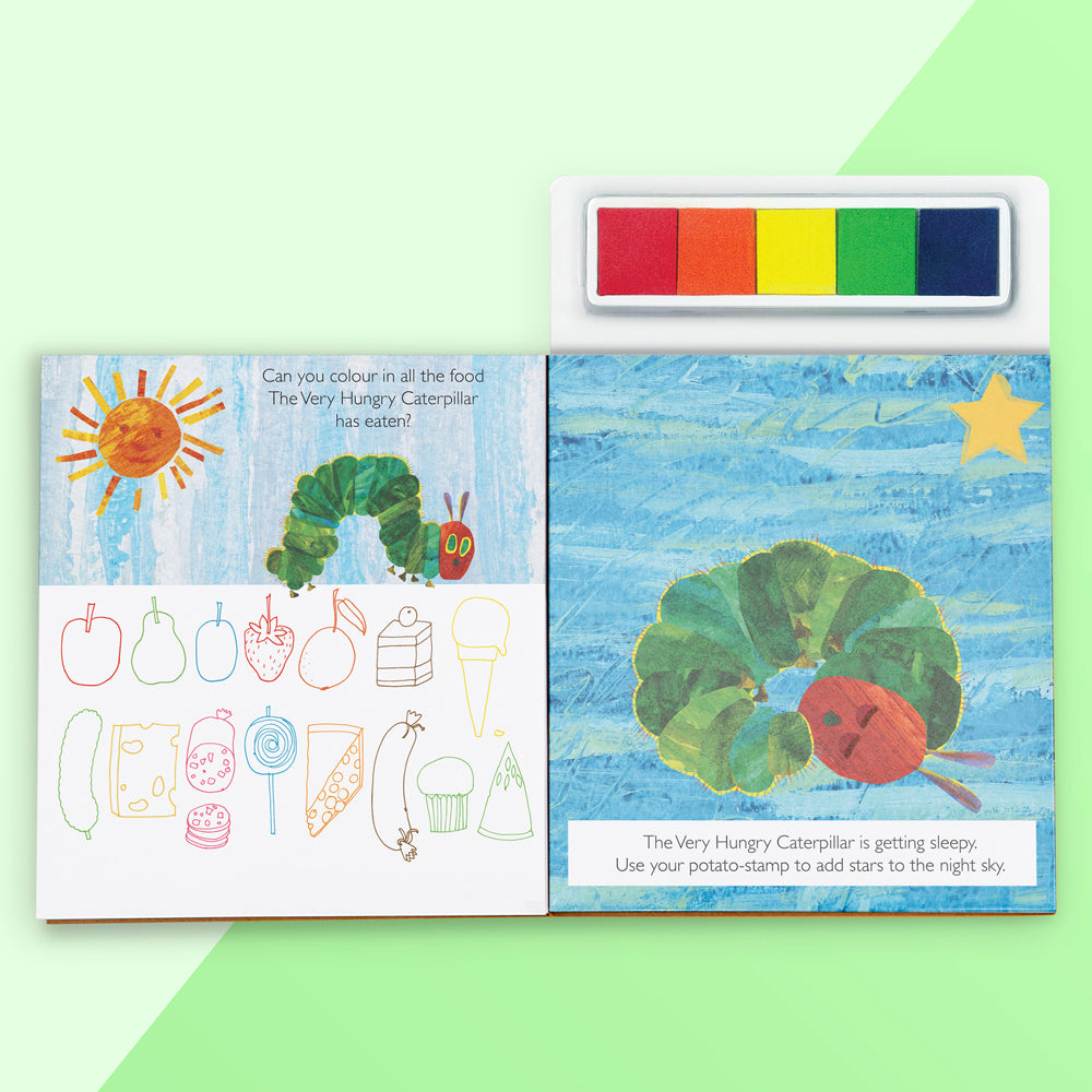 3PK Kaleidoscope The Very Hungry Caterpillar Finger Prints Pad Kids 3-6y