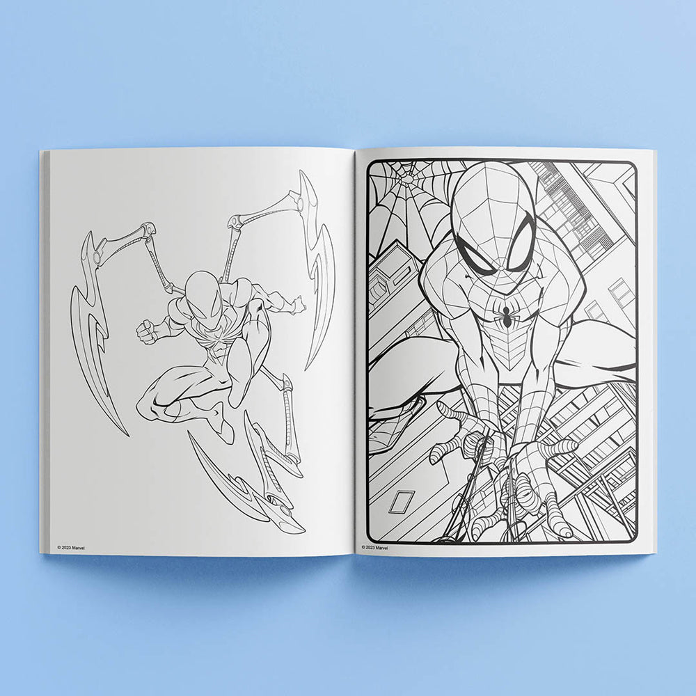 2PK Bookoli Kids Super Spider-Man 64-Page Colouring & Activity Kit