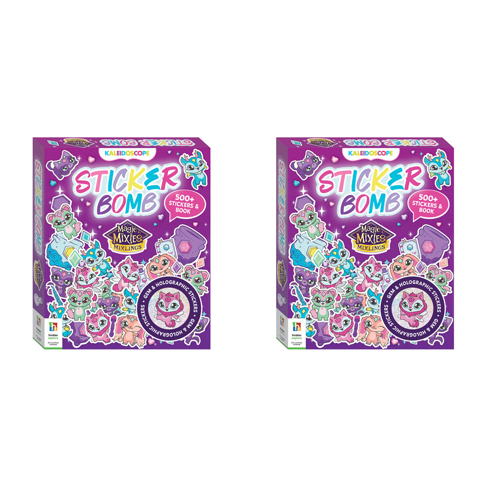 2PK Elevate Kaleidoscope Sticker Bomb Magic Mixies Mixlings