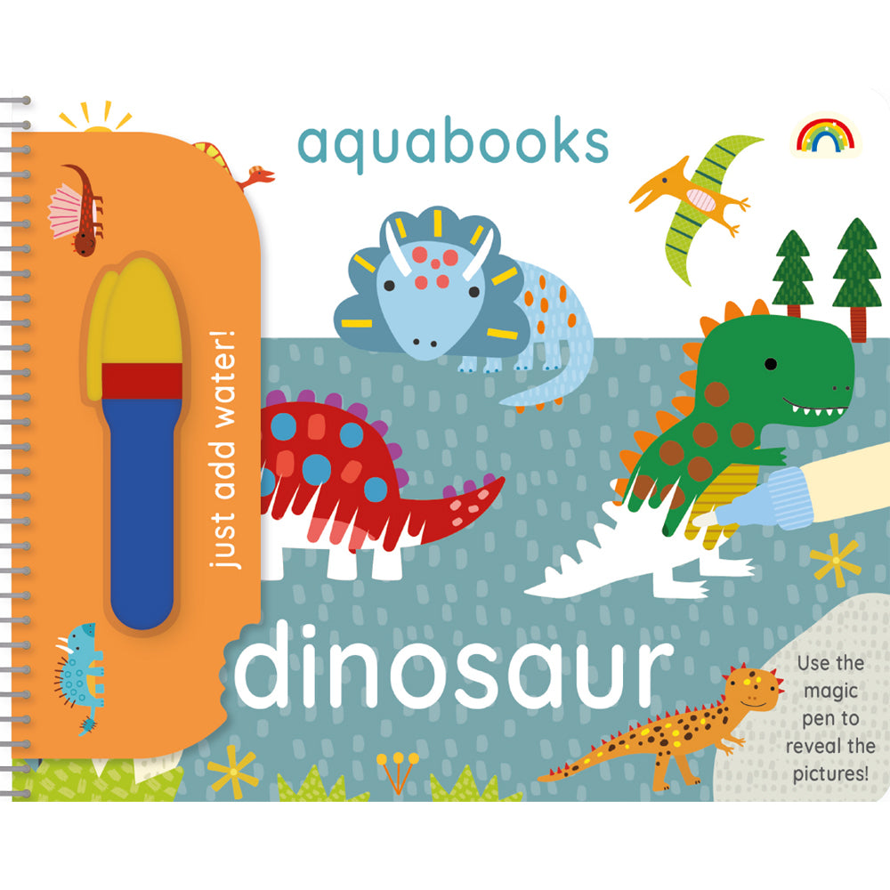 2PK Really Decent Books Aquabooks Kids/Children Activity Book Dinosaur 3y+