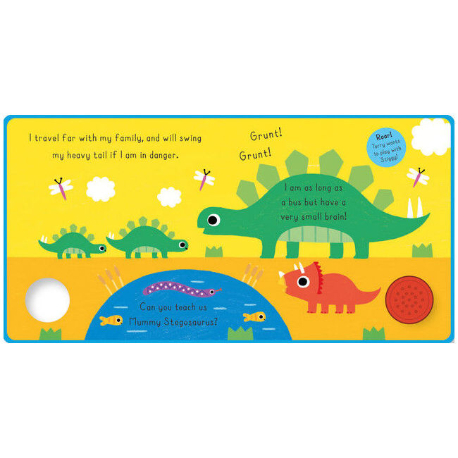 Really Decent Books Noisy Friends - Dino Families 3y+ Kids's Interactive Book