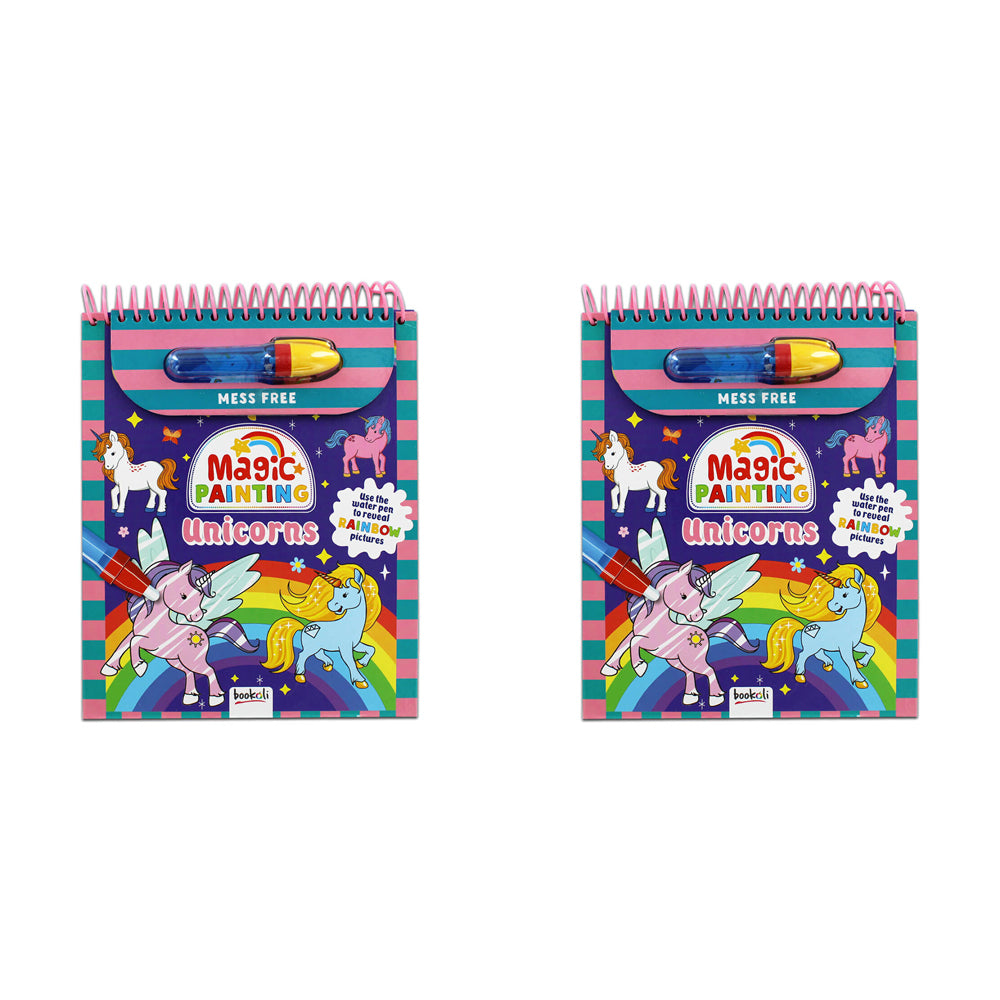 2PK Inkredibles Magic Painting Unicorns Kids/Children Activity Book