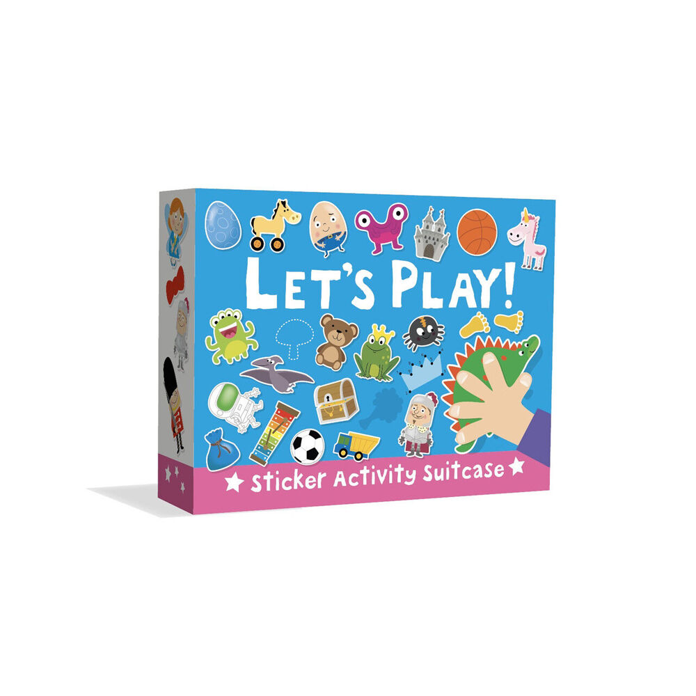 Really Decent Books Sticker Activity Suitcase - Let's Play 3y+ Fun For Kids