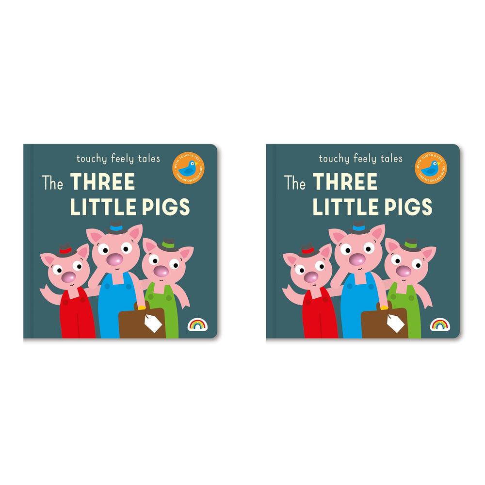 2PK Really Decent Books Touchy Feely Tales Three Little Pigs 1y+