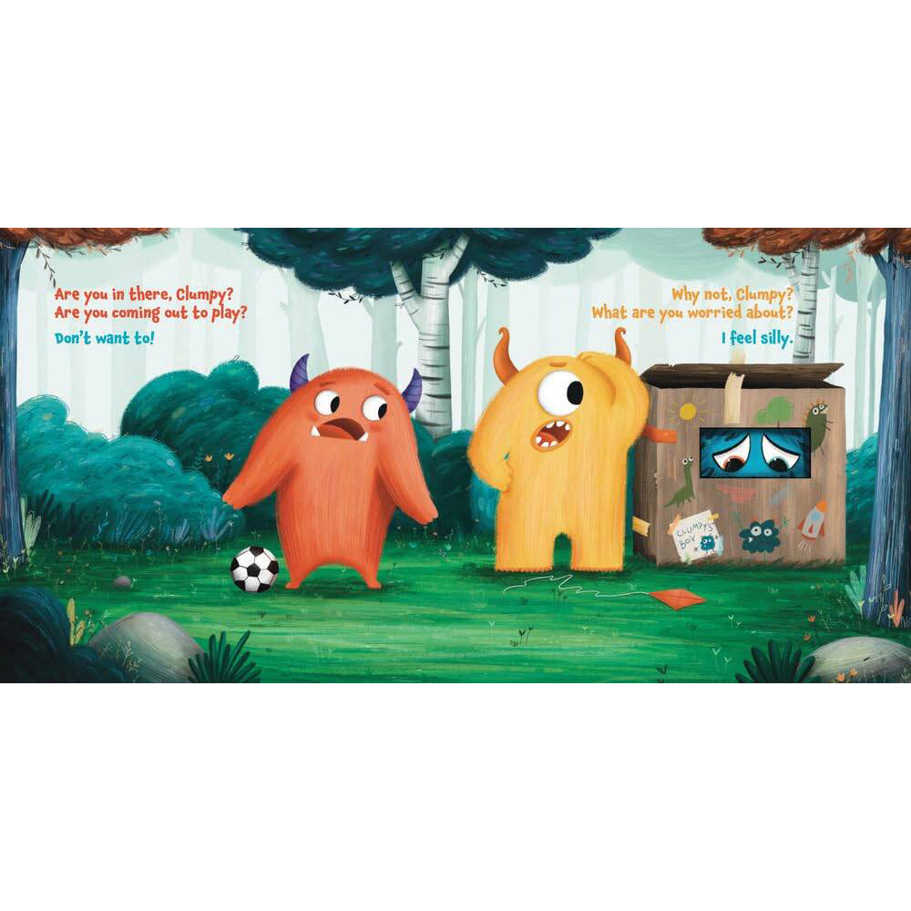 3PK Don't Worry Clumpy Kids Bedtime Board Book 0-3y