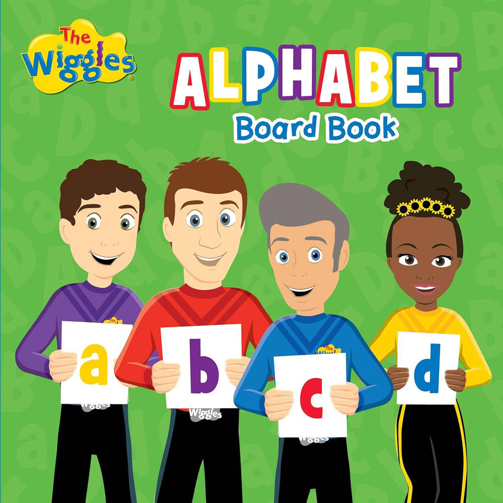 3PK The Wiggles Alphabet Kids Board Book 0-3y