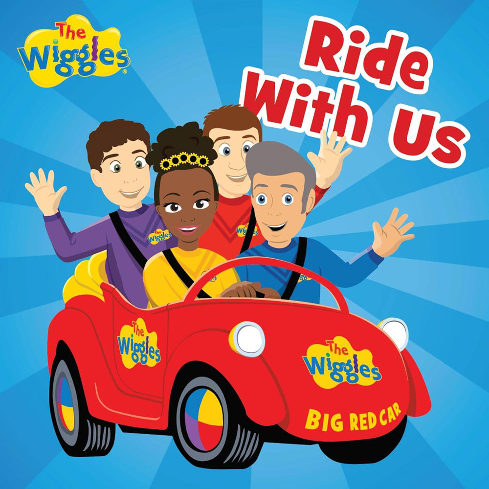 3PK The Wiggles Ride w/ Us Kids Board Book 0-3y