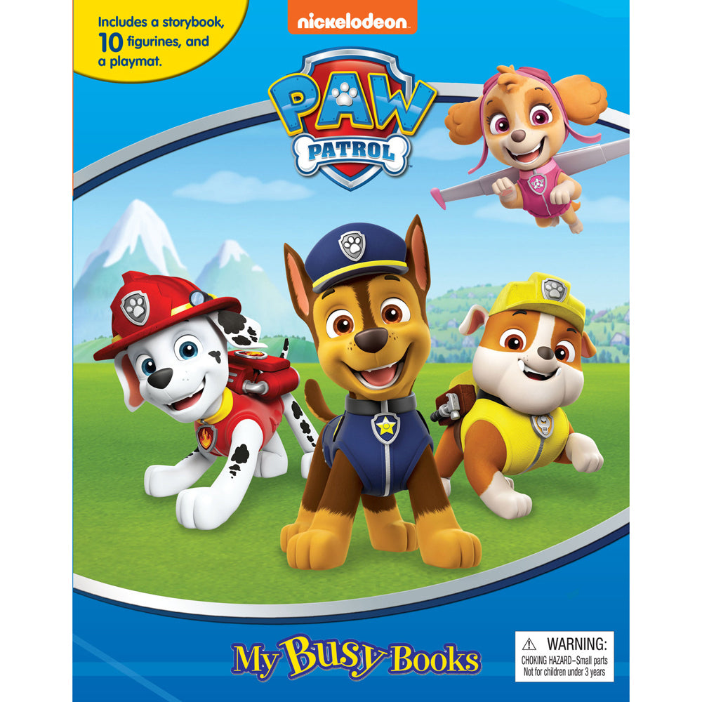 2PK Paw Patrol My Busy Book Kids/Children Activity Kit 3y+