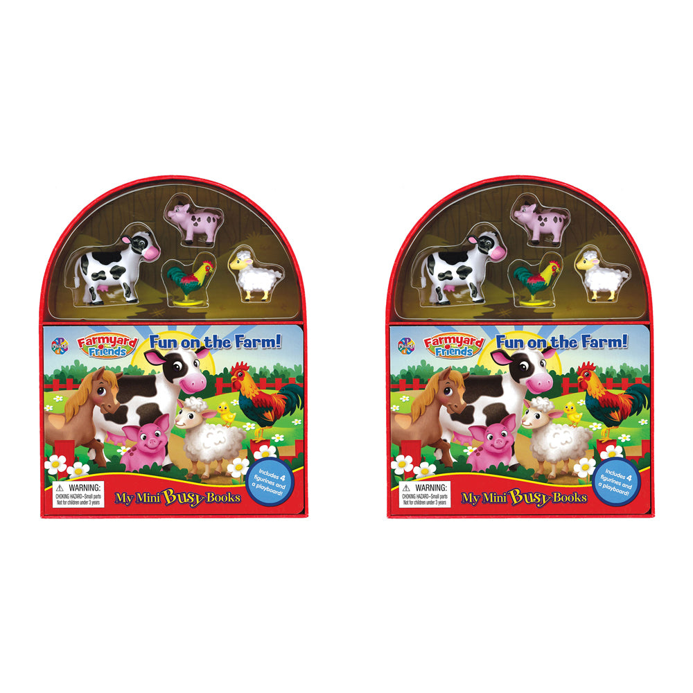 2PK Farm Mini Busy Kids/Children Educational Book 3y+