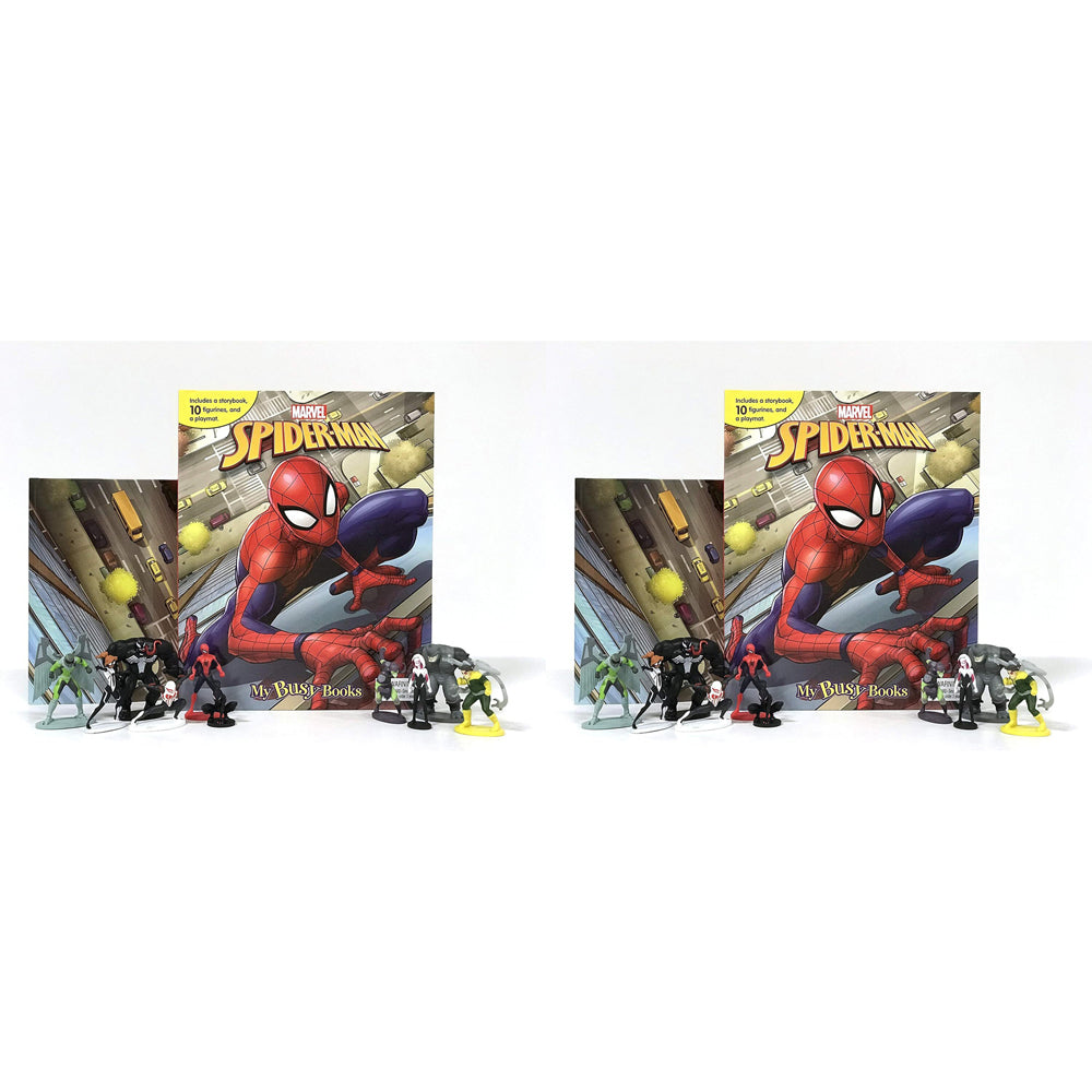 2PK Marvel Spiderman My Busy Book Kids Activity Kit 3y+
