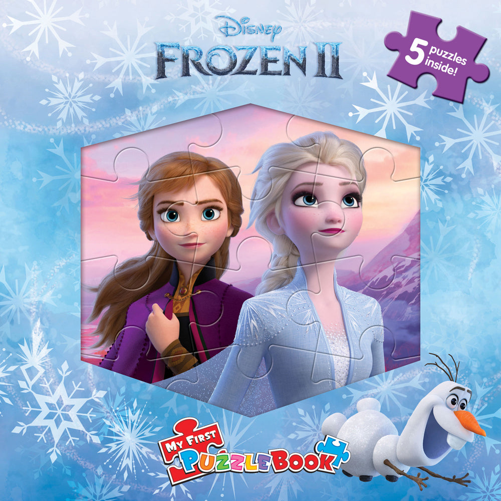 2PK Disney Frozen 2 My First Puzzle Book Kids/Children Jigsaw 3y+