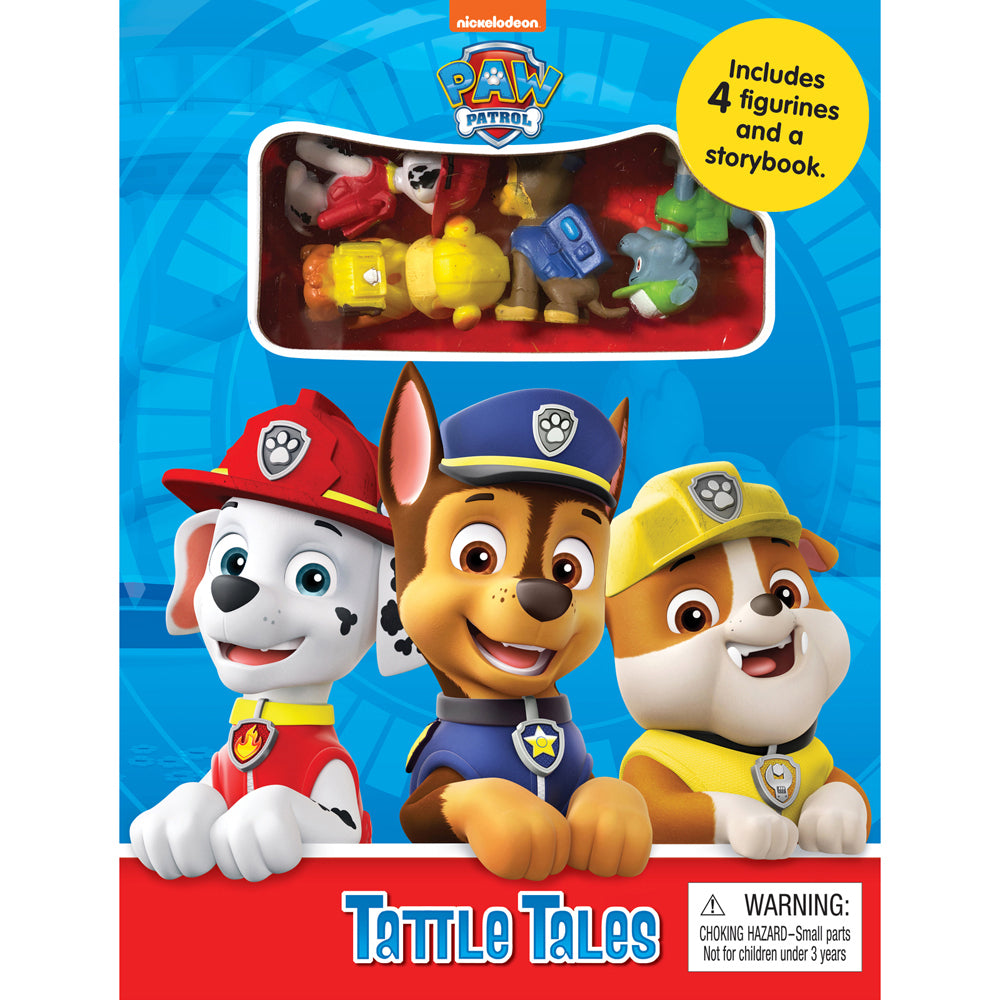 2PK Paw Patrol Tattle Tales Kids/Children Storybook 3y+