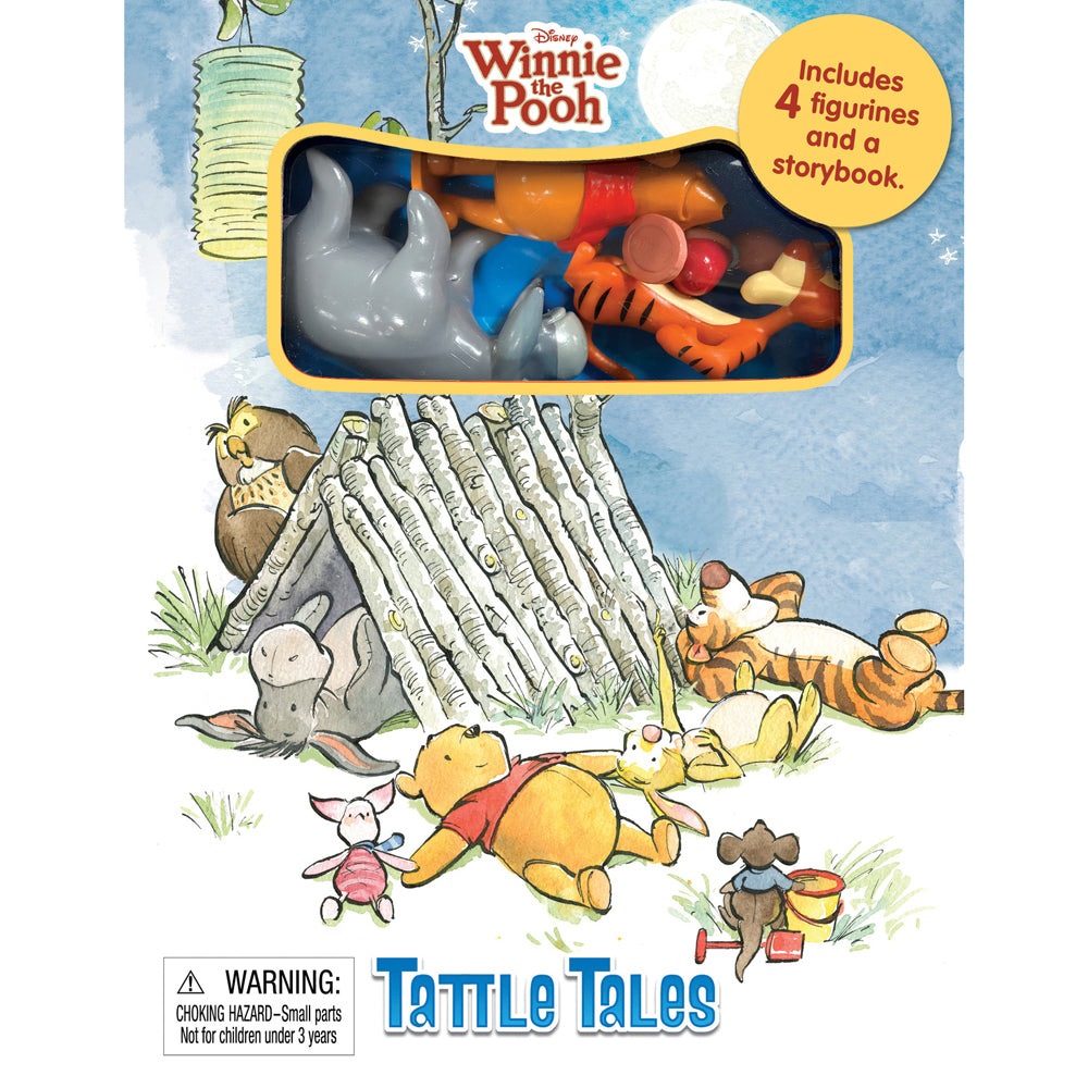 2PK Disney Winnie The Pooh Tattle Tales Kids/Children Storybook 3y+