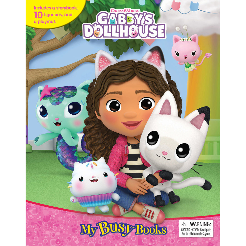 2PK Uni. Gabby's Dollhouse My Busy Books Kids Activity Kit 3y+