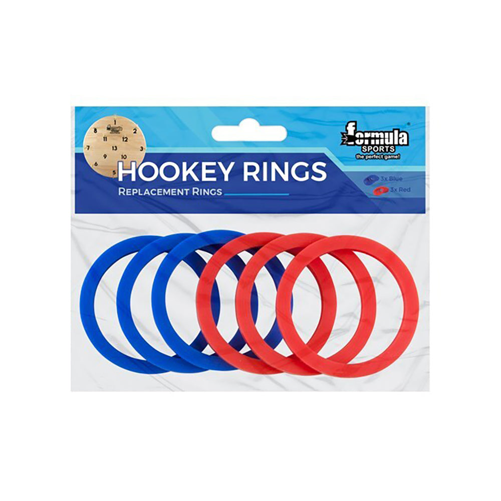 2x 6pc Formula Sports Replacement Hookey Rings Accessory