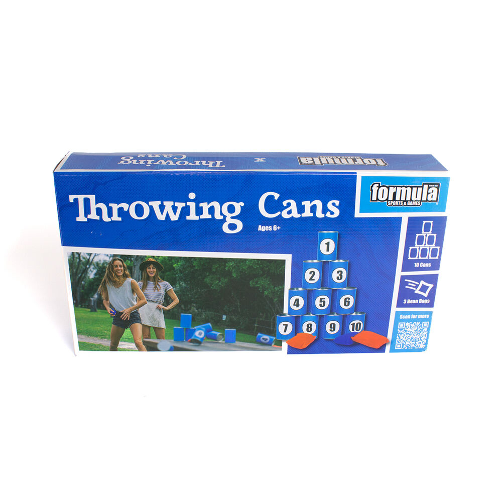 2PK Formula Sports Throwing Cans Knockdown Game Kids 6y+