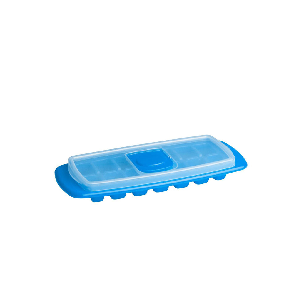 3PK Cuisena 30cm Stackable Ice Cube Tray w/ Lid - Blue