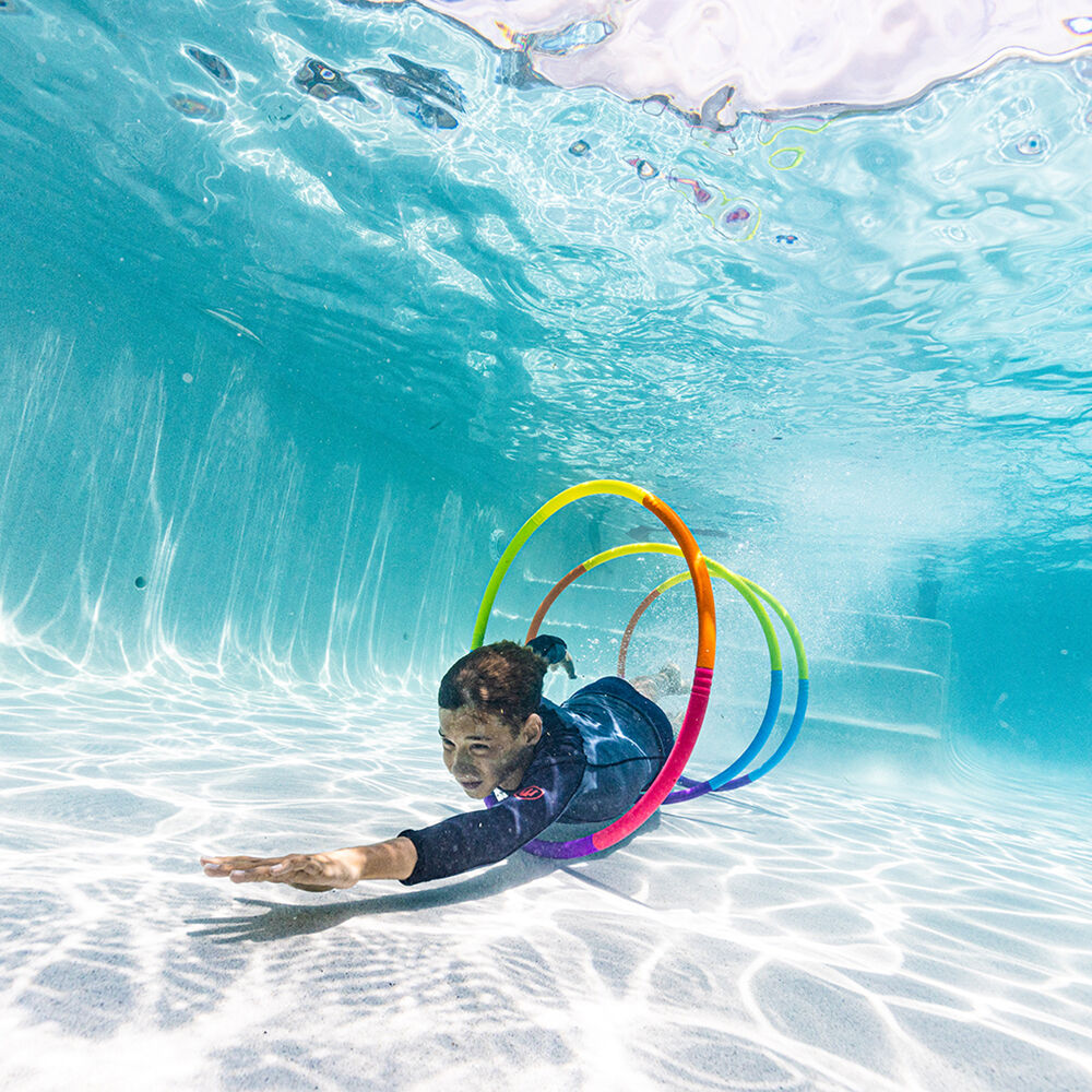 3pc Cooee XL Pool Floating Hoops 68cm Kids 6y+