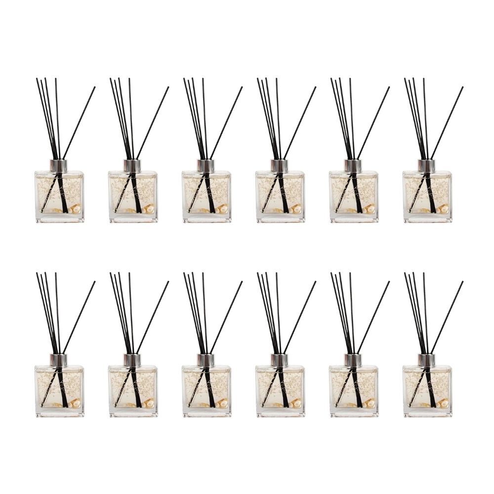 12PK Air Fusion Glass Reed Diffuser Set 120ml Assorted Freshener Fragrance