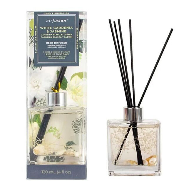 12PK Air Fusion Glass Reed Diffuser Set 120ml Assorted Freshener Fragrance