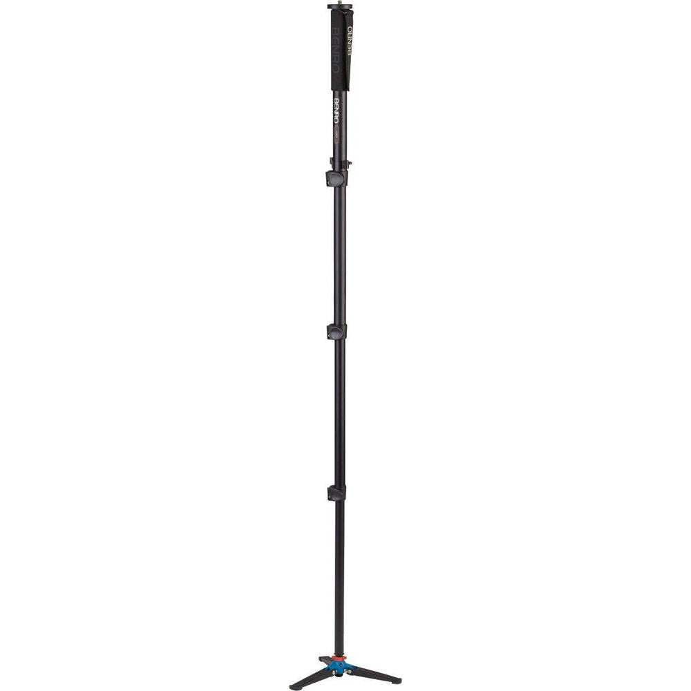 Benro A38FD Aluminium Monopod, VT2 3-Leg Base w/ Flip Lock 155cm