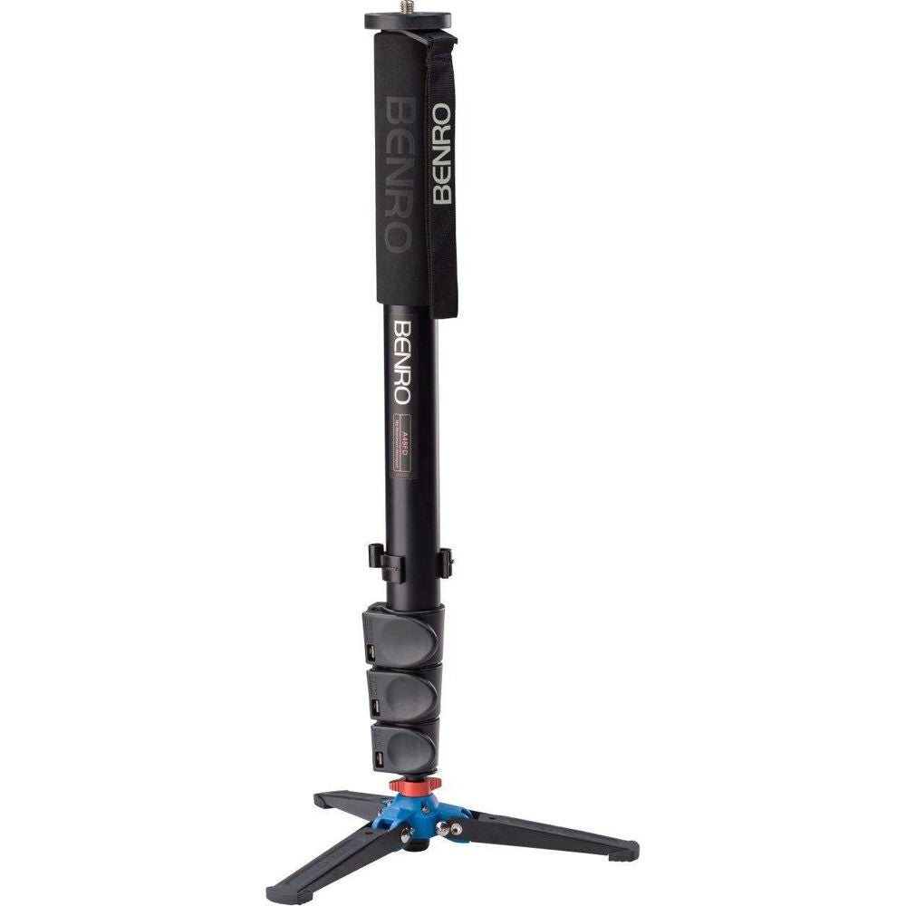 Benro A48FD Aluminium Monopod VT2 3-Leg Base w/ Flip Lock 69cm