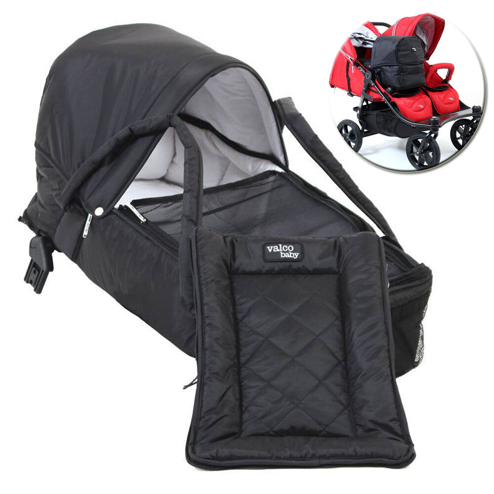 Valco Baby Eclipse Bassinet Tri Mode Duo - Black