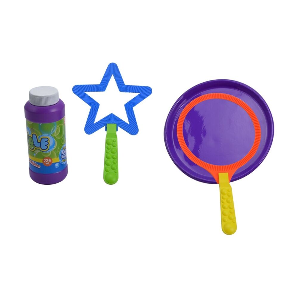 ABT Bubble Wands Large With Tray And Solution Set For Kids 3Y+
