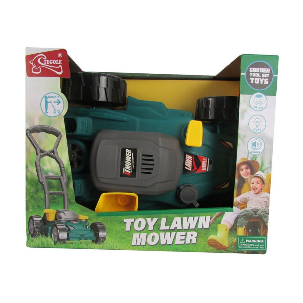 ABT Kids Garden Play Pretend Toy Electronic Lawn Mower 3Y+