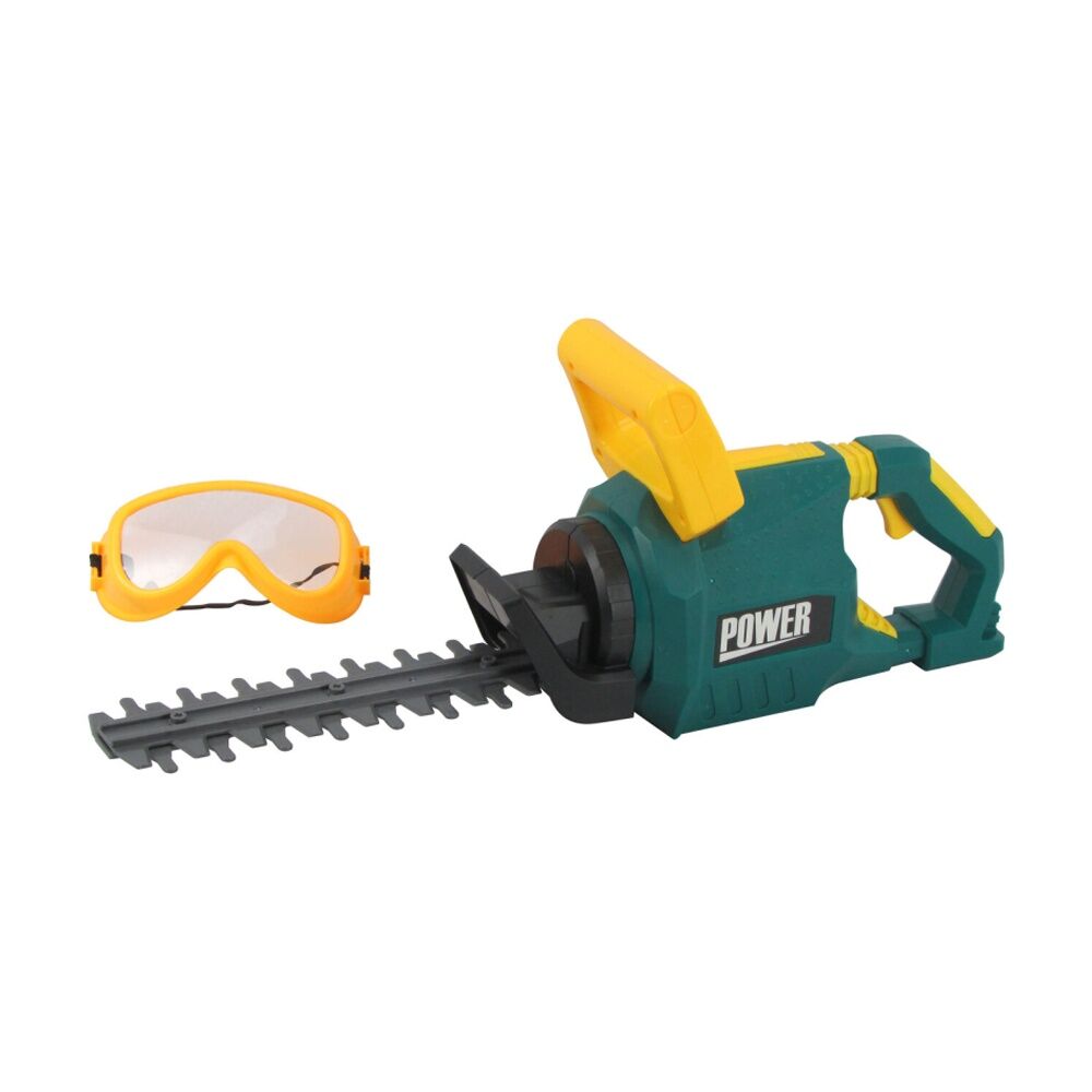 ABT Kids Garden Toy Electronic Hedge Trimmer W/ Safety Goggles 3Y+