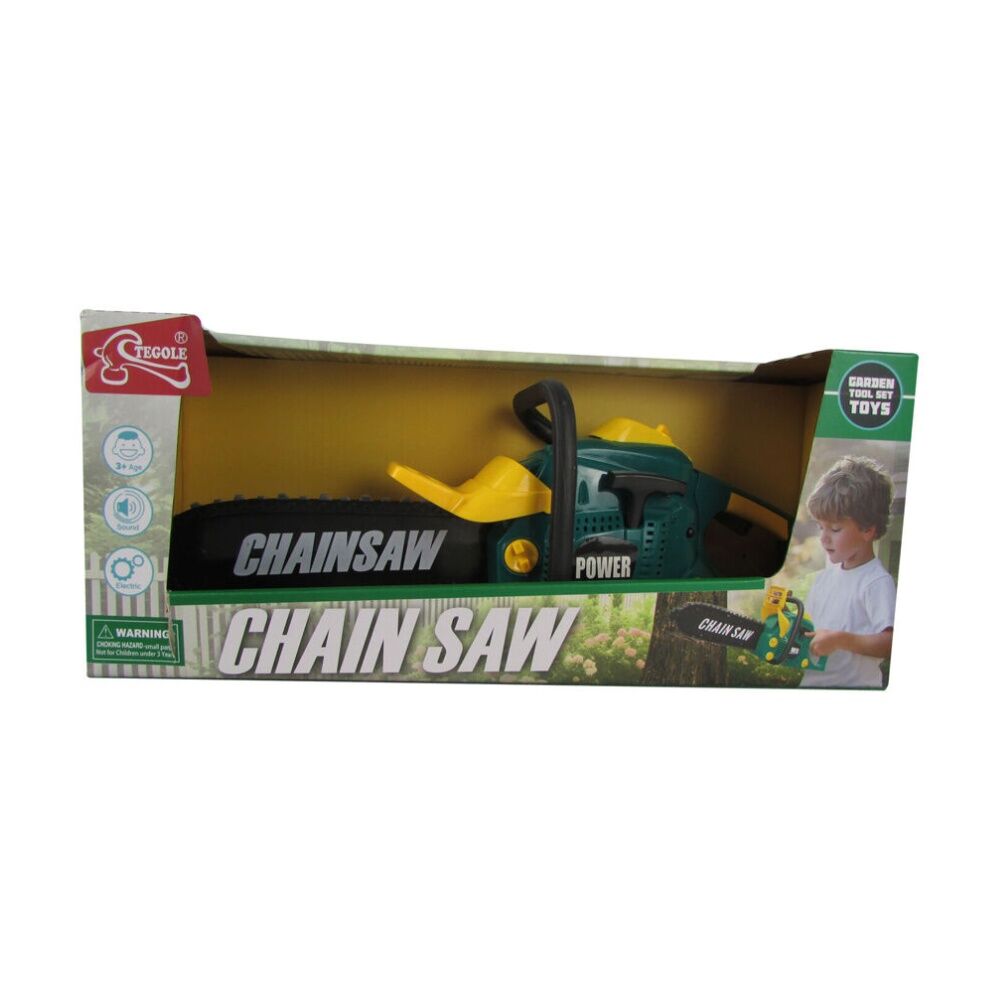 ABT Kids Garden Play Pretend Toy Electronic Chain Saw 3Y+