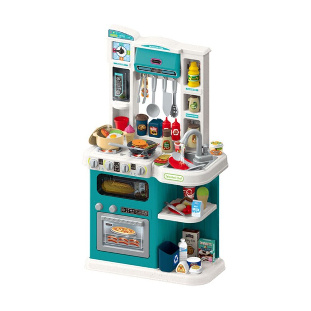 92pc ABT Kids Home Chef Kitchen Playset W/ Light & Sound Toy Set 3Y+