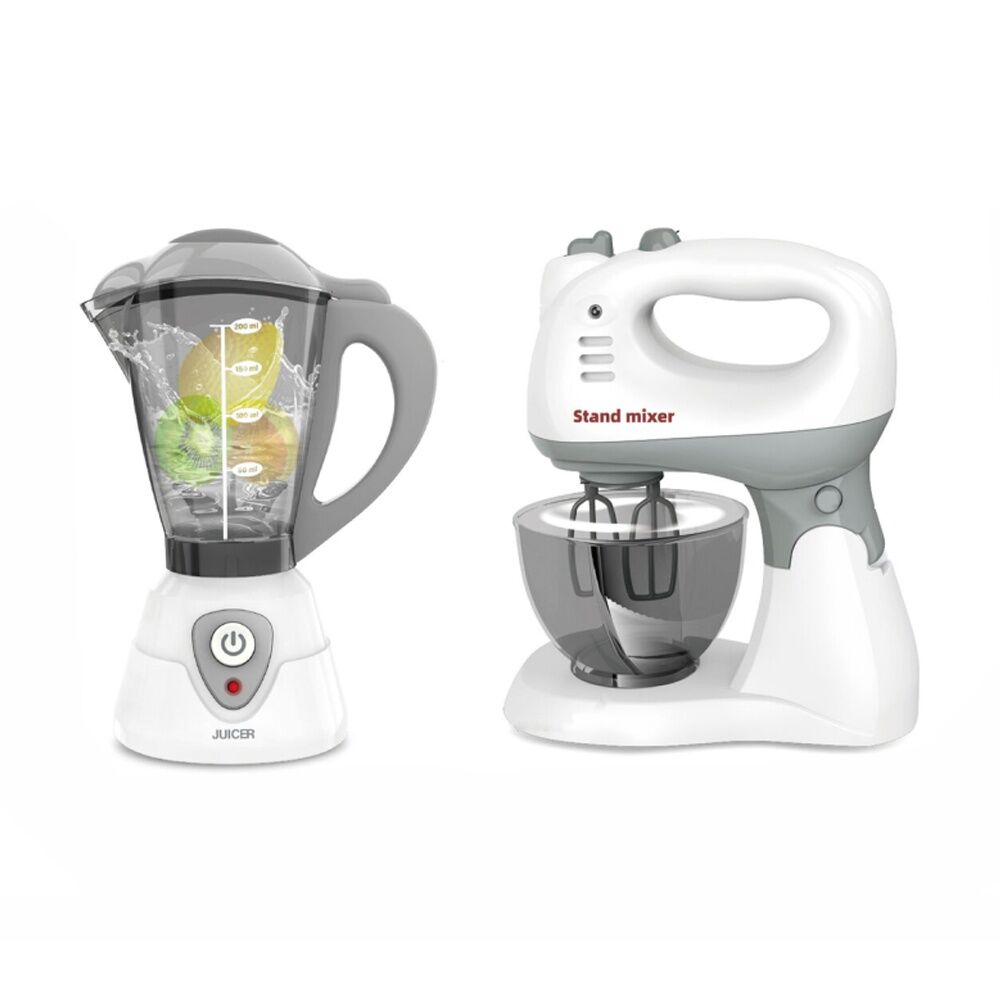 ABT Kids Play Pretend Kitchen Electronic Mixer Juicer Set 3Y+