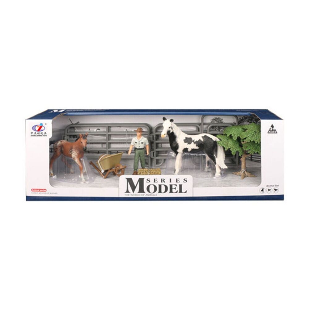 ABT Farm Animals Horse & Foal with Figure Accessories 3Y+ Assorted