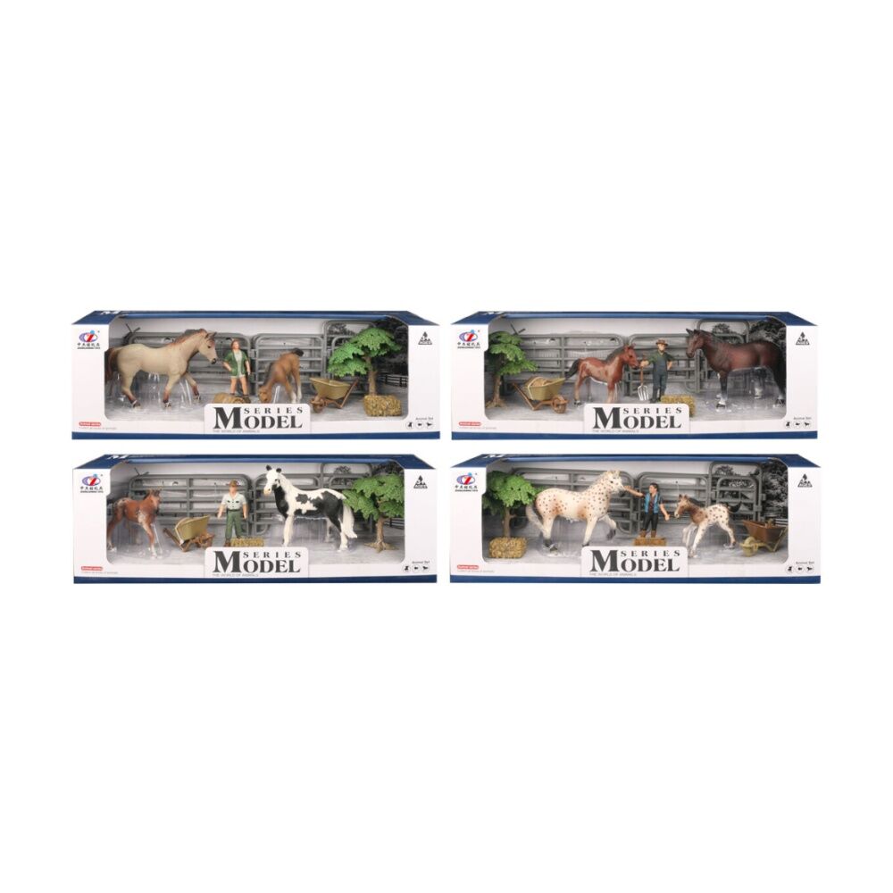 ABT Farm Animals Horse & Foal with Figure Accessories 3Y+ Assorted