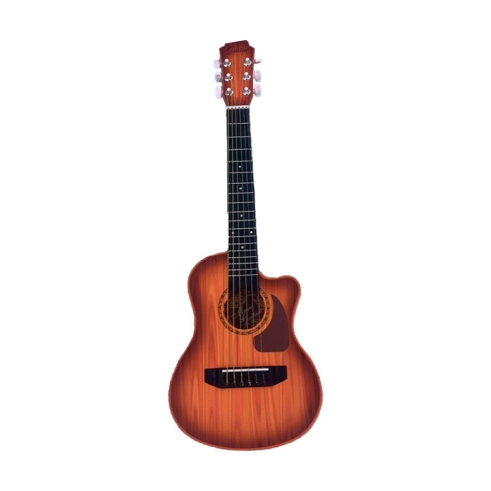 ABT Kids Ready to Rock Toy Guitar Six String Plastic 66cm 3Y+