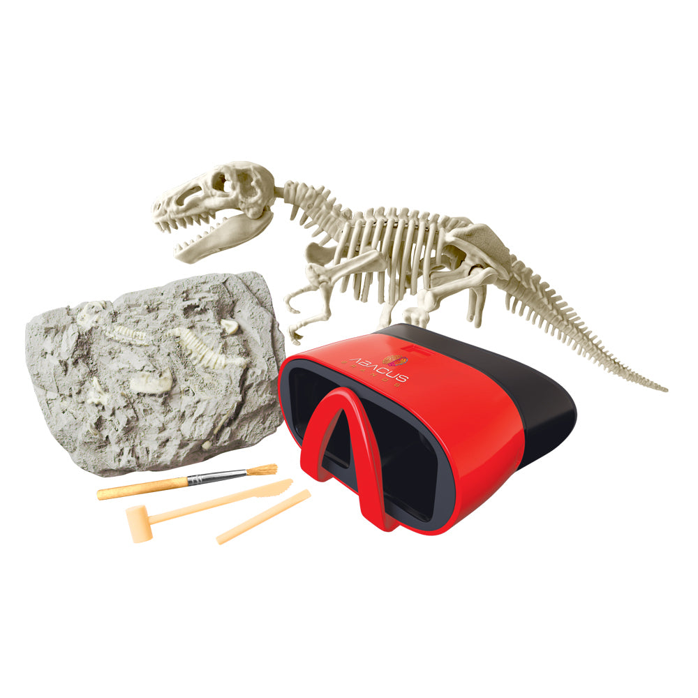 Abacus VR Gift Box Dinosaurs w/ Interactive Book Set 8y+
